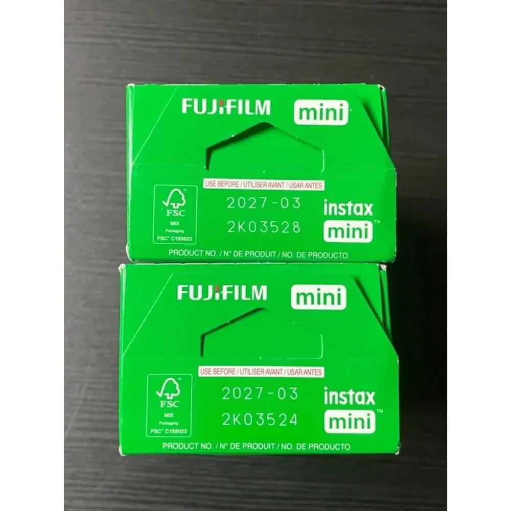 Fujifilm Instax Mini Instant Film (2-Pack, 40 Sheets) (Expiry 03/2027) (Sealed)